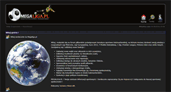 Desktop Screenshot of megaliga.pl